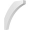 Ekena Millwork 4-in. W x 24-in. D x 28-in. H Thorton Architectural Grade PVC Knee Brace BRCP04X24X28THR - alternate 1